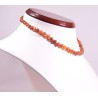 33 cm Natural Baltic amber teething necklace