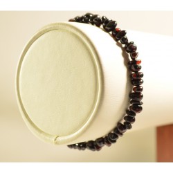Baltic amber black small baroque bracelets