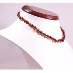 33 cm Natural Real Baltic amber teething necklace