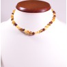 33 cm 10 unit wholesale Natural Baltic amber teething necklace