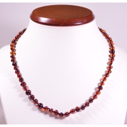 45 cm Baltic amber cherry necklace