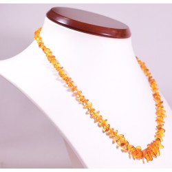 45 cm Baltic amber honey adult necklace