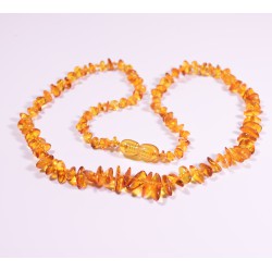 45 cm Baltic amber honey adult necklace