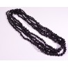 45 cm Lot of 5 wholesale natural Baltic amber necklace made of black amber
