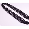 55 cm Lot of 5 wholesale natural Baltic amber necklace made of black amber