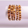 Lot 5 wholesale Natural Baltic amber Mix style adult bracelet