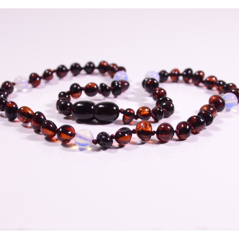 33 cm Natural Baltic amber healing baby necklace