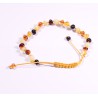 18 - 20 cm Baltic amber bracelet - multi-color