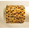 Lot 10 wholesale Genuine Baltic amber baroque bracelet - multicolor style