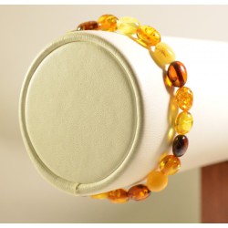 Baltic amber olive bracelet