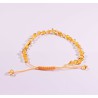 Lot de 5, 18-20 cm bracelets en gros d'ambre véritable de la Baltique
