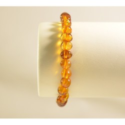 Bracelet adulte en ambre naturel de la Baltique