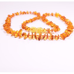 45 cm Lot of 5 wholesale Genuine Baltic amber honey adult necklace