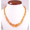 45 cm Lot of 5 wholesale Genuine Baltic amber honey adult necklace